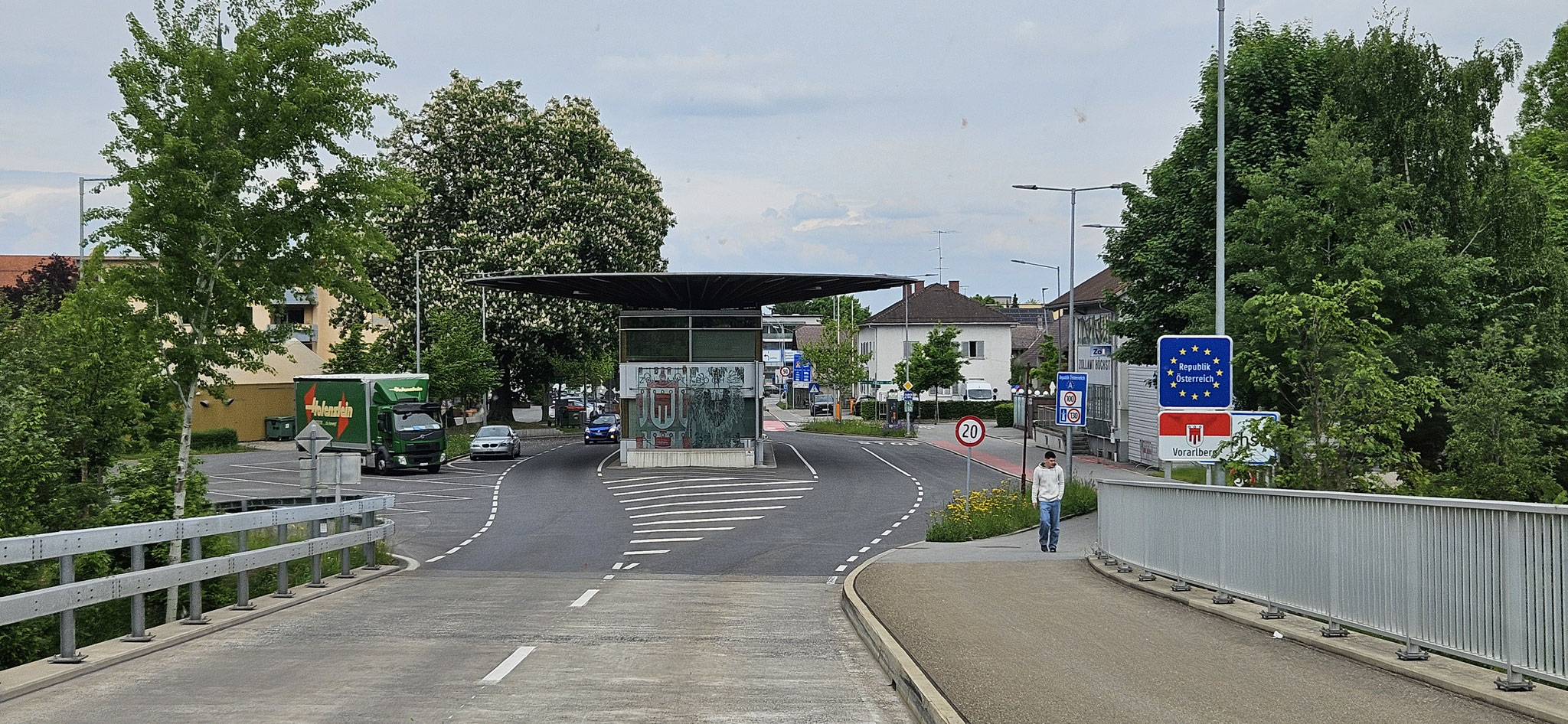 Auf dem Weg nach Österreich