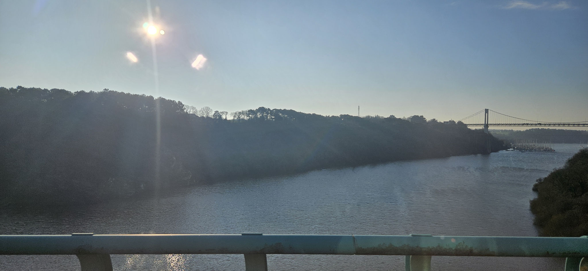 Das ist nicht der einzige Fluss, den wir heute überqueren