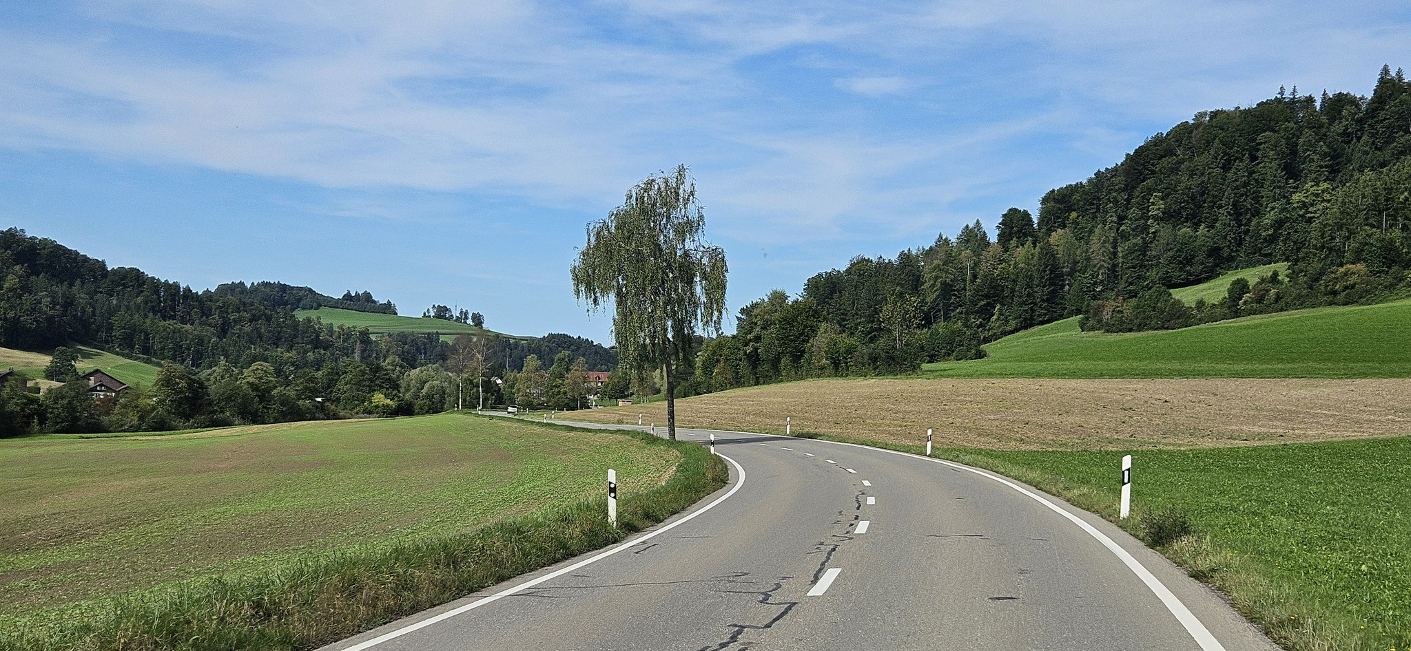 ...Richtung Halle bei schönstem Wetter