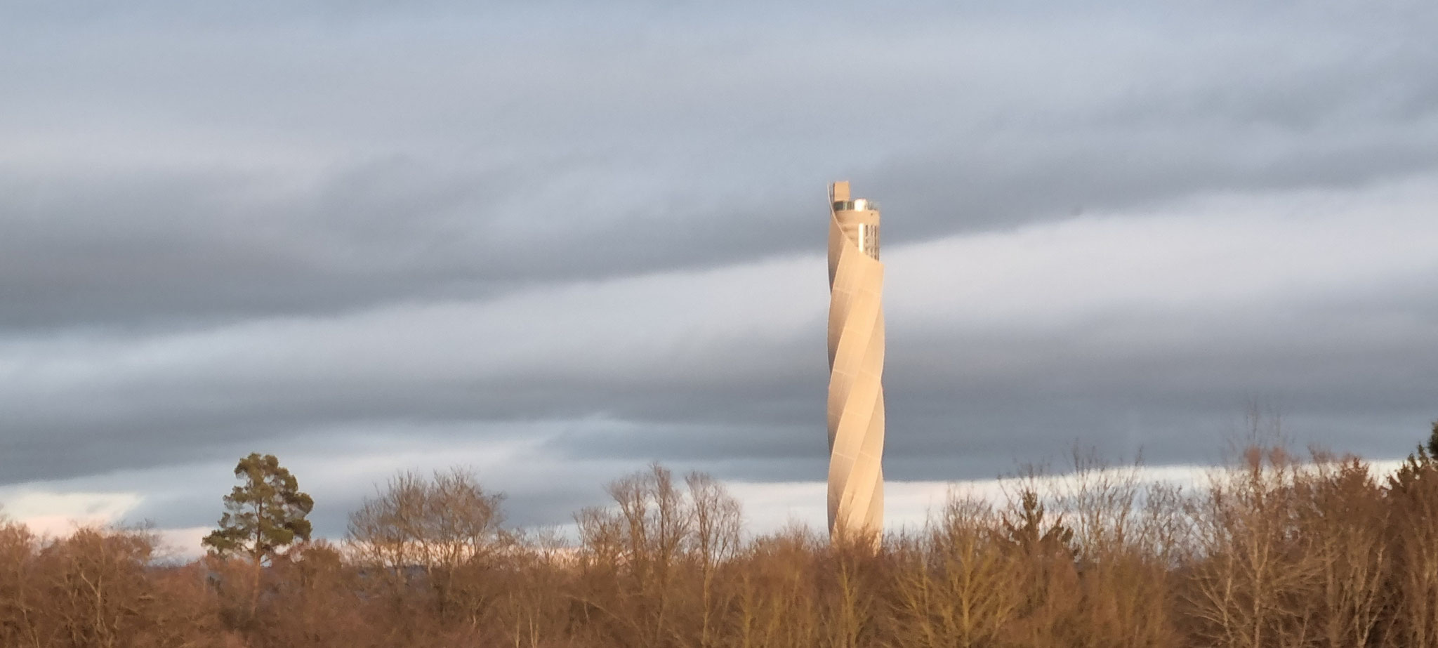 ...Dietingen. Der Turm ist schon in Sichtweite