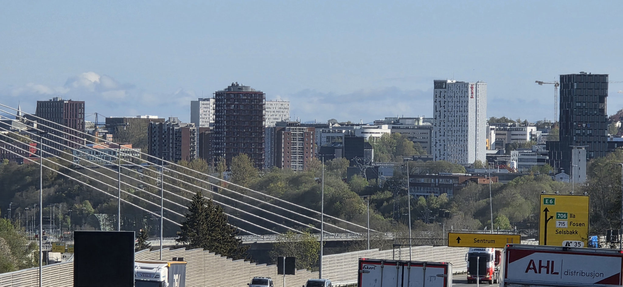 ...noch einmal Stadt bevor es in die Natur geht