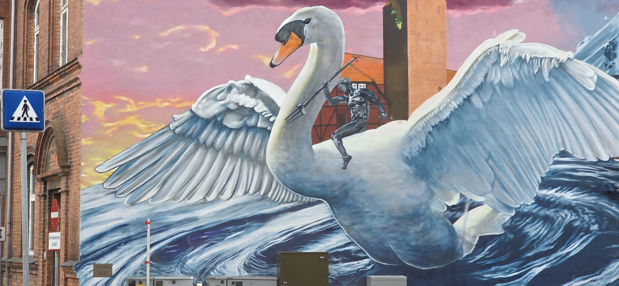 Ein bekanntes Wandbild