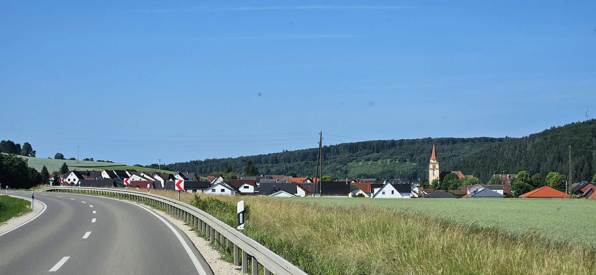 ...bei strahlendem Wetter