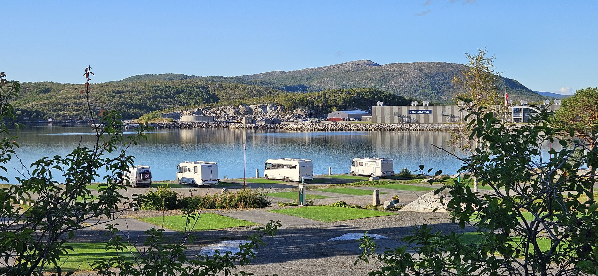 ...einen schöneren Stellplatz gibt es für uns wohl kaum