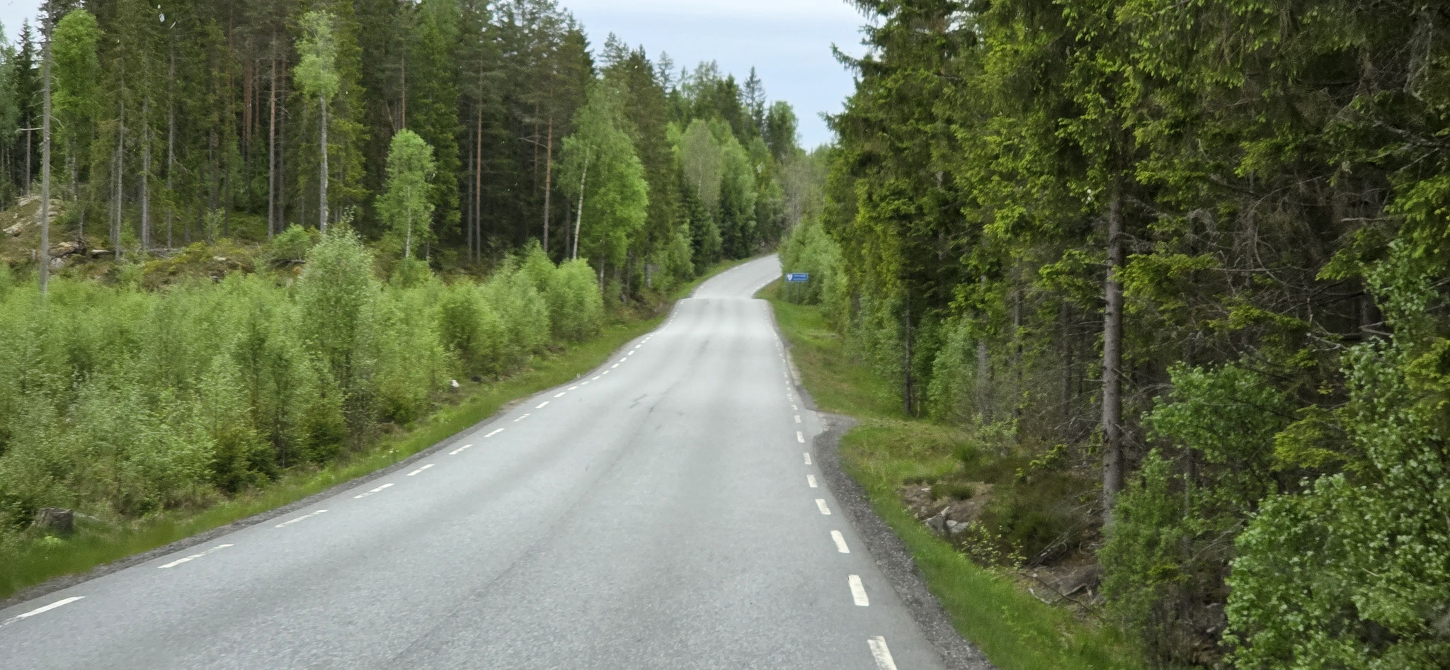 Richtung Tistedal - Halden...