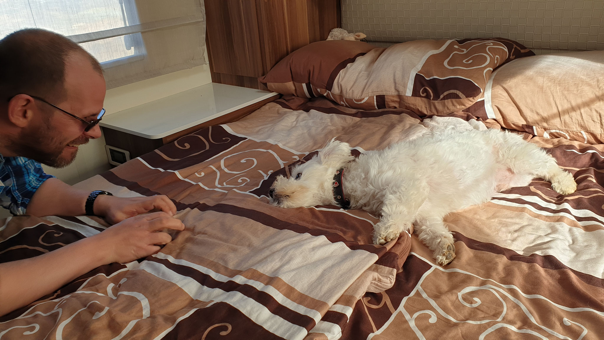 ...für ein paar Kuschelspielchen mit Papa