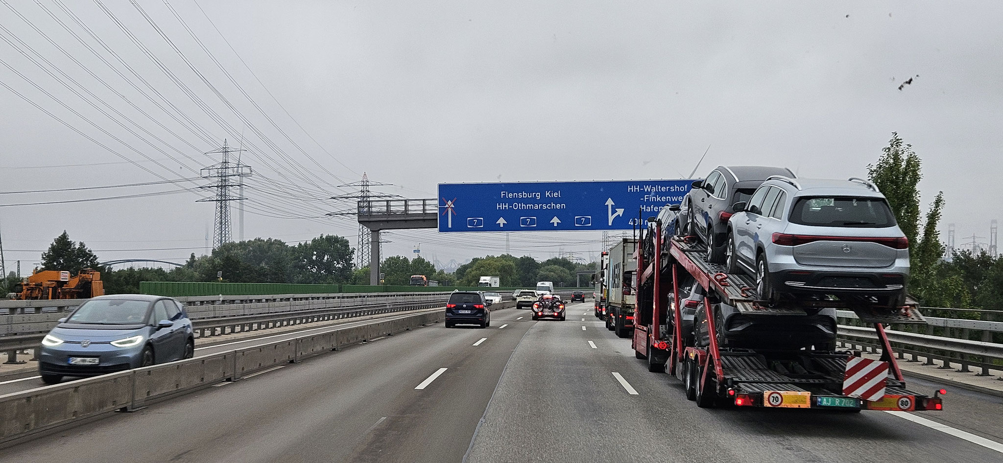 Rund um Hamburg sieht es gut aus