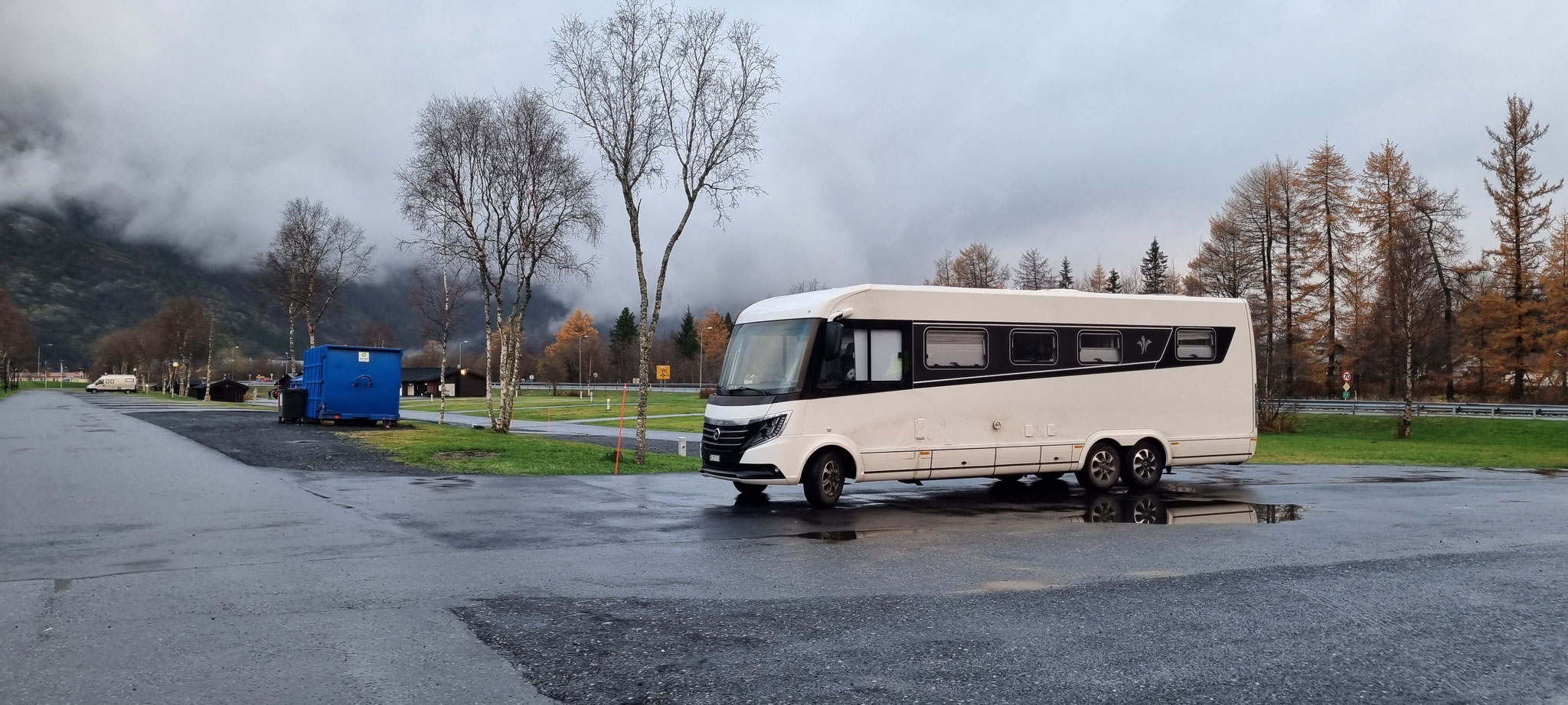 Ankunft auf dem Campingplatz...