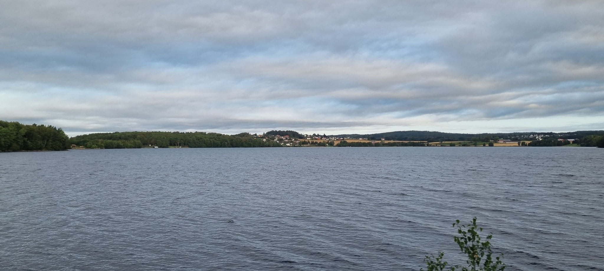 Ein letzter Blick auf das Wasser