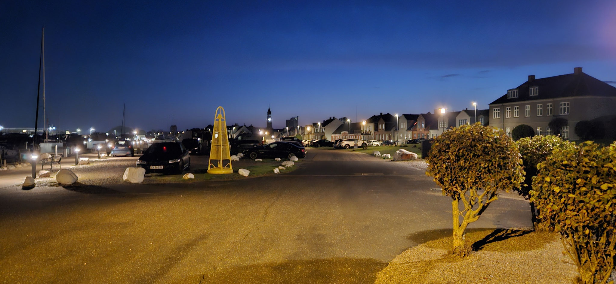 Morgens in Korsør...