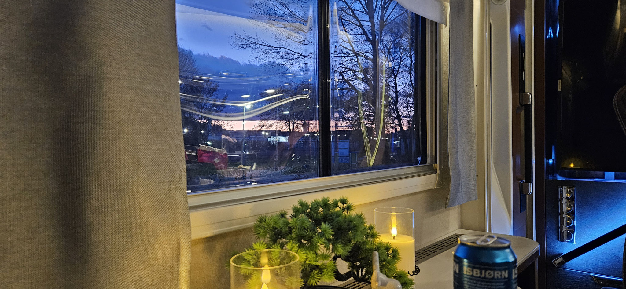 Ein richtig schöne WoMo-Stimmung...