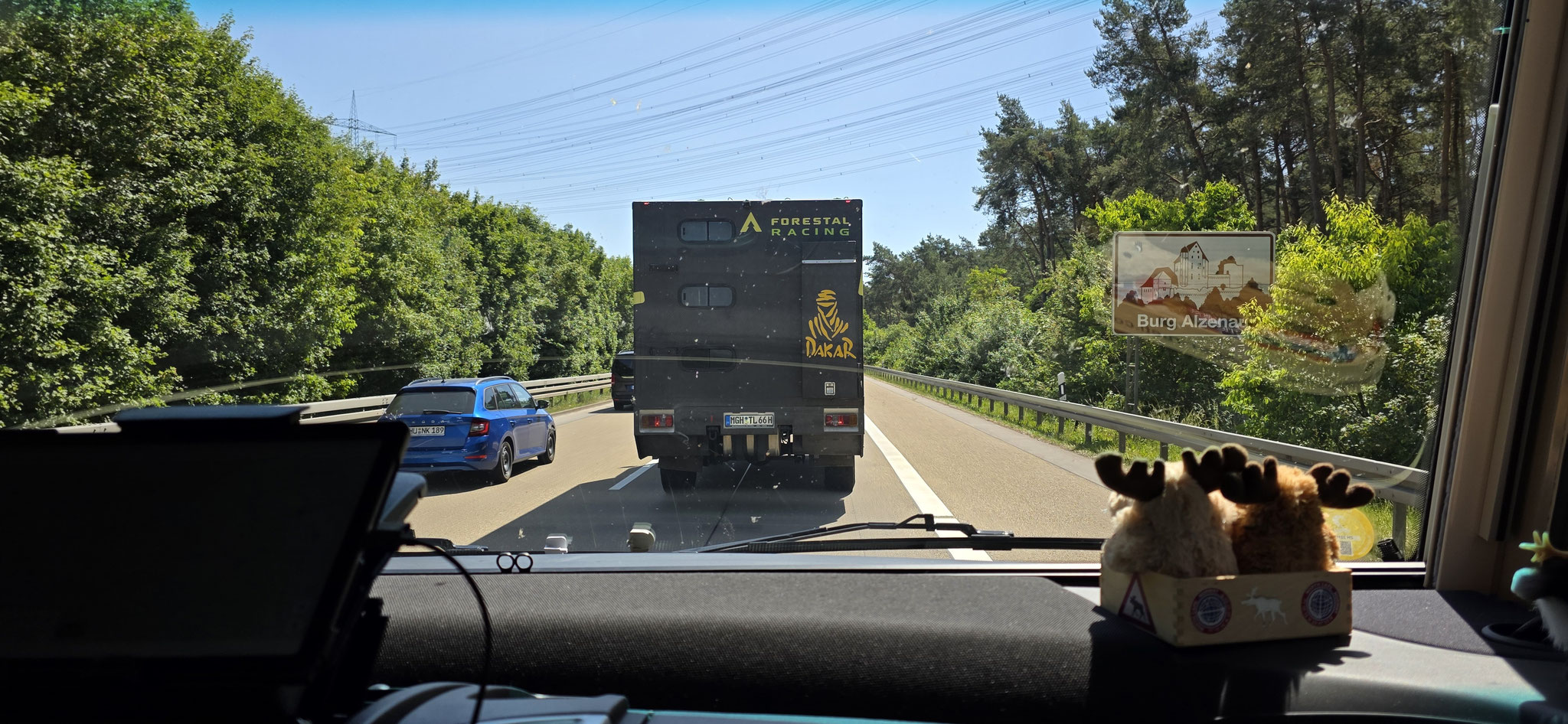 ...und plötzlich gibt es wieder Baustellen und Stau