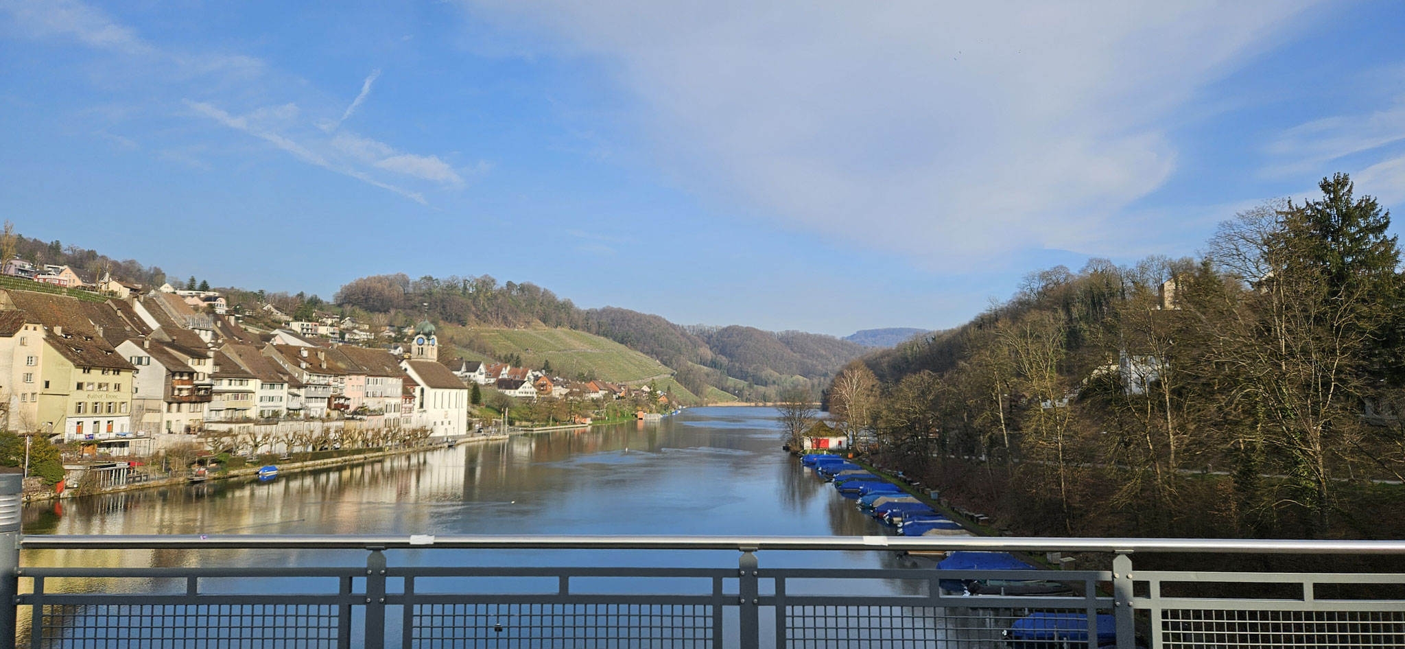 Wunderschönes Wetter am Rhein