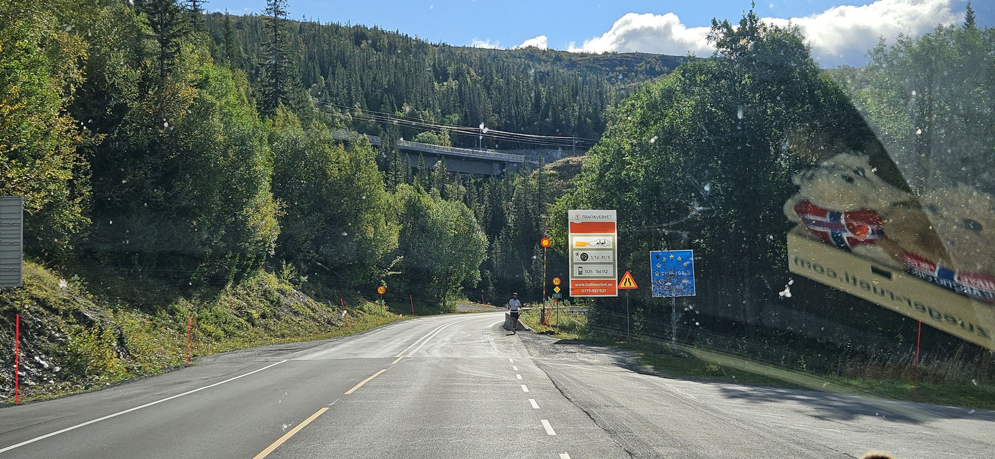 ...und wir haben fast kein Verkehr