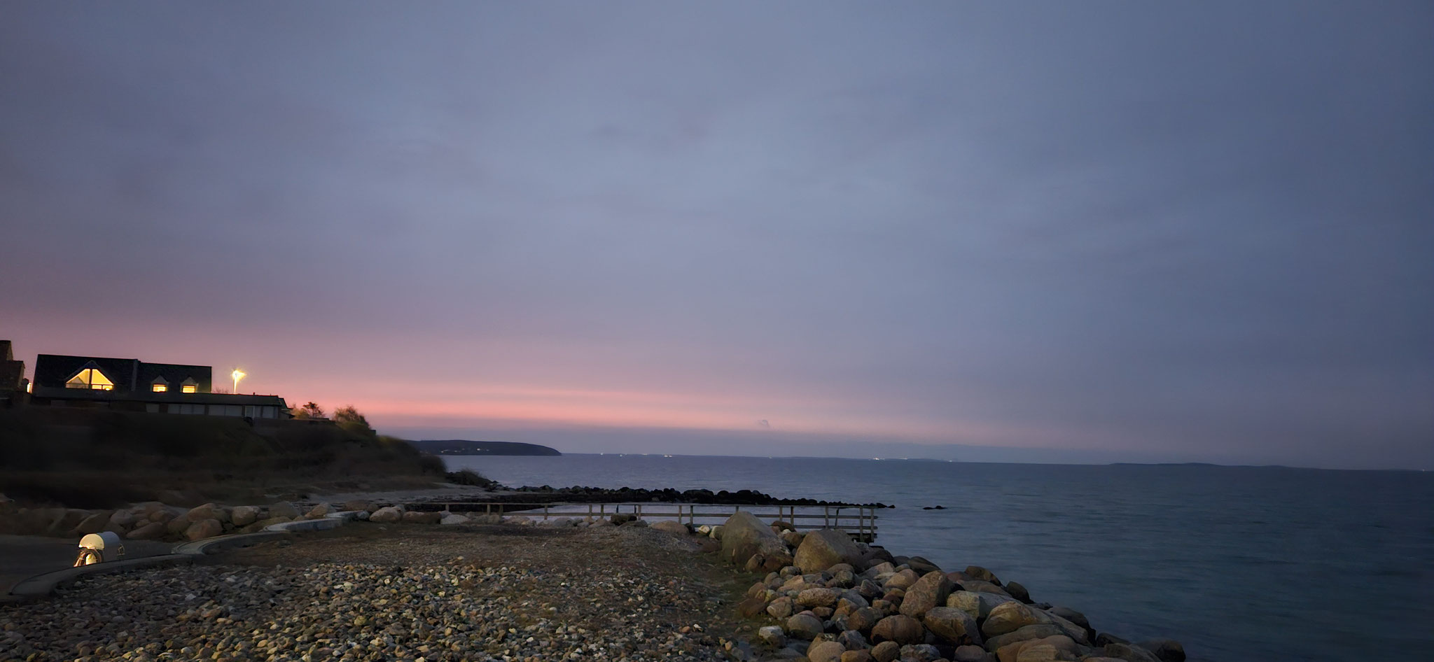 Sonnenaufgang in Korsør