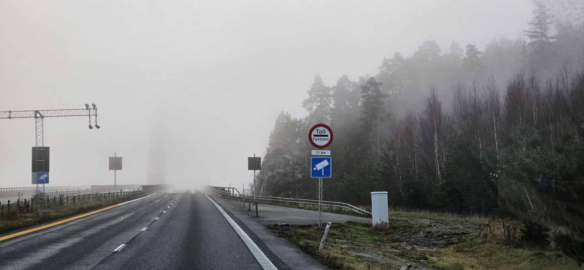 Der Zoll nach Schweden wartet auf uns