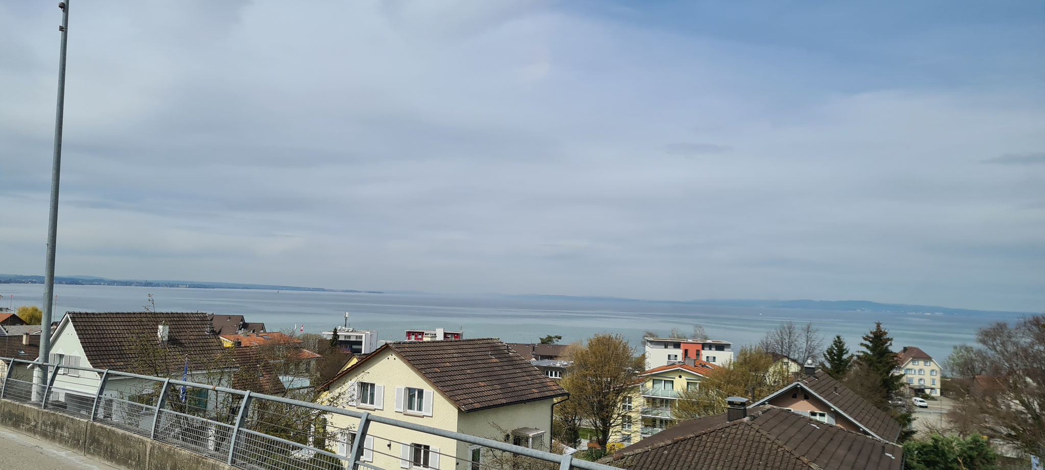 Schon ist der Bodensee zu sehen