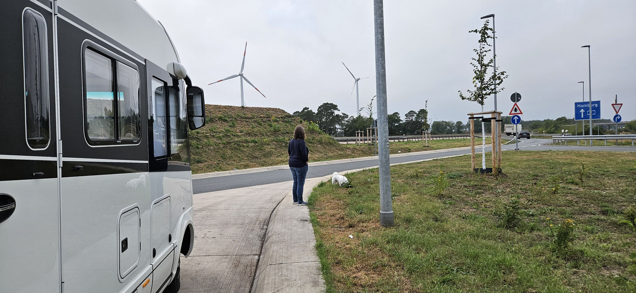 Noch einmal kurz vor die Türe...