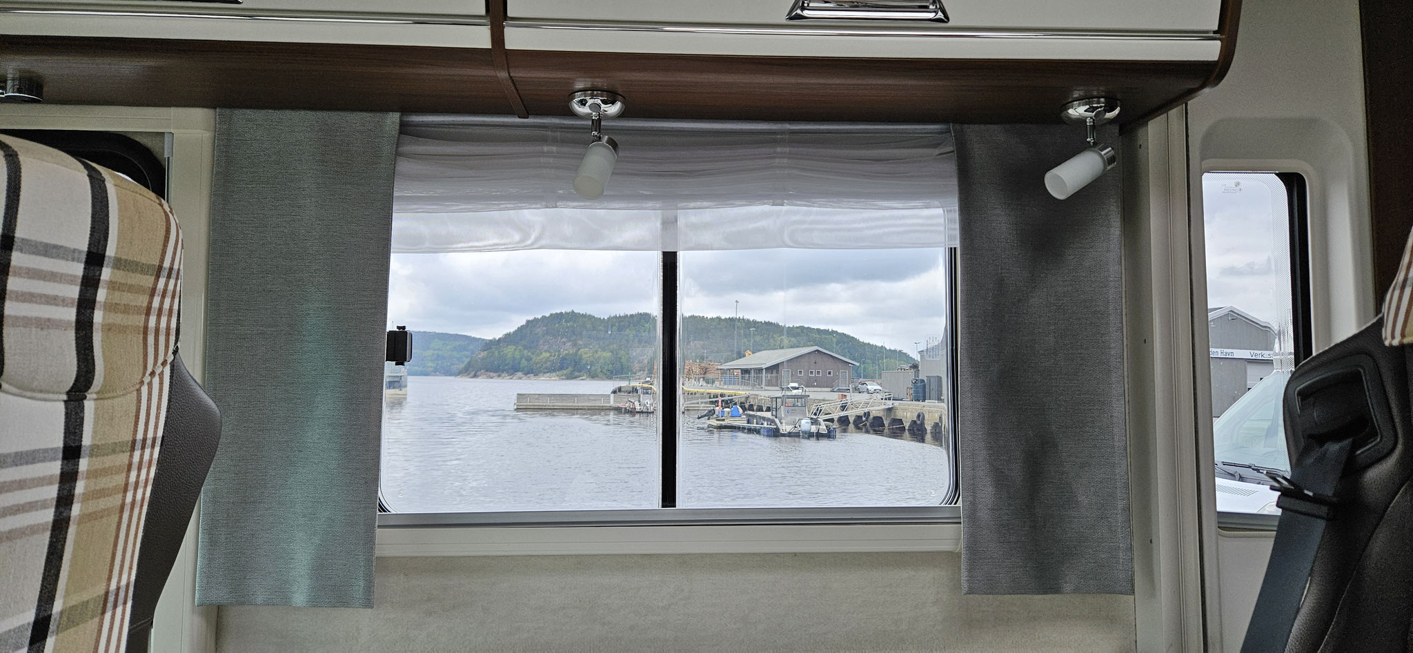 Aussicht aus dem WoMo