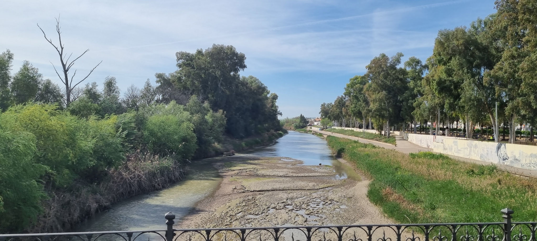 Endlich ein Fluss, der Wasser führt