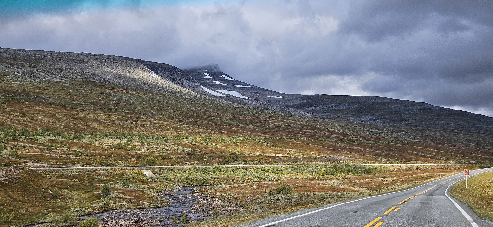 Fahrt Richtung Polarkreis...