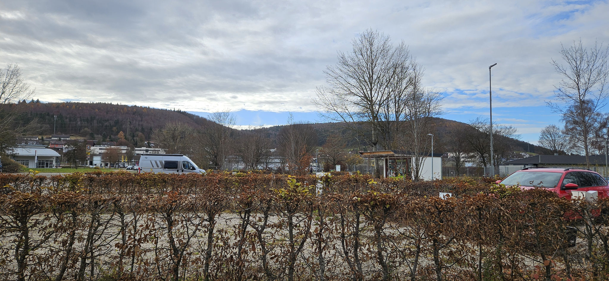 Nicht viel los in Blumberg