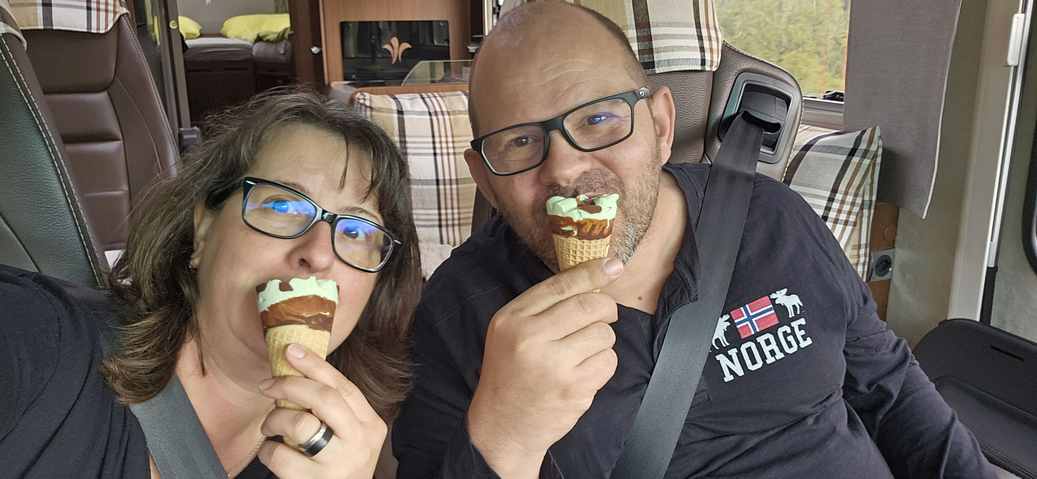 ...und ein leckeres Eis