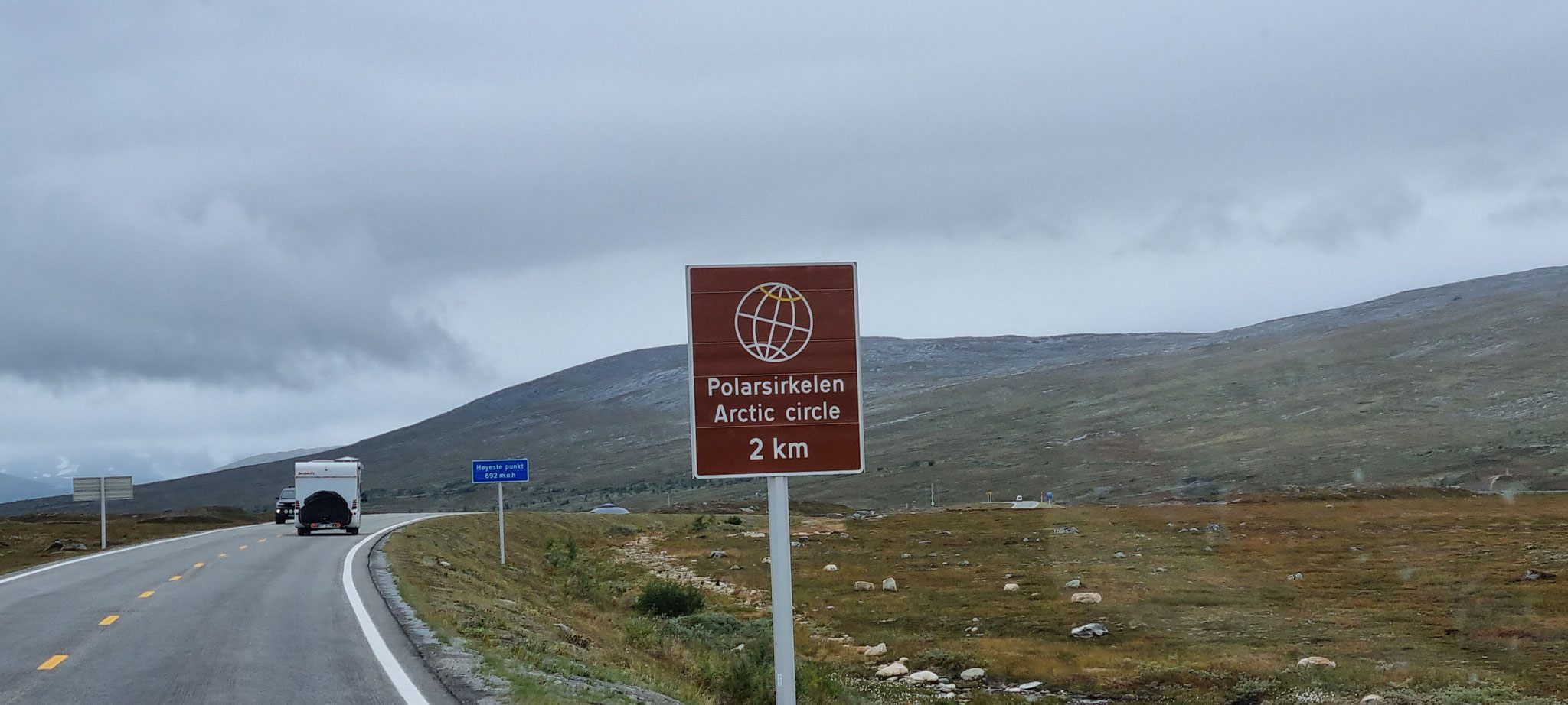 Nur noch 2 Kilometer