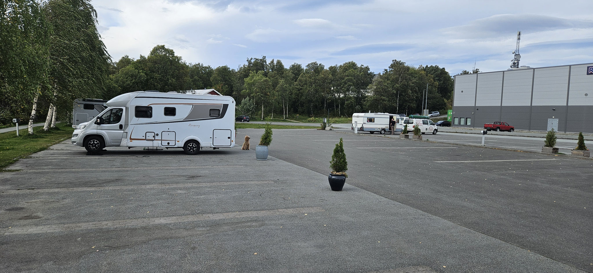 (Noch) nicht viel los in Fauske