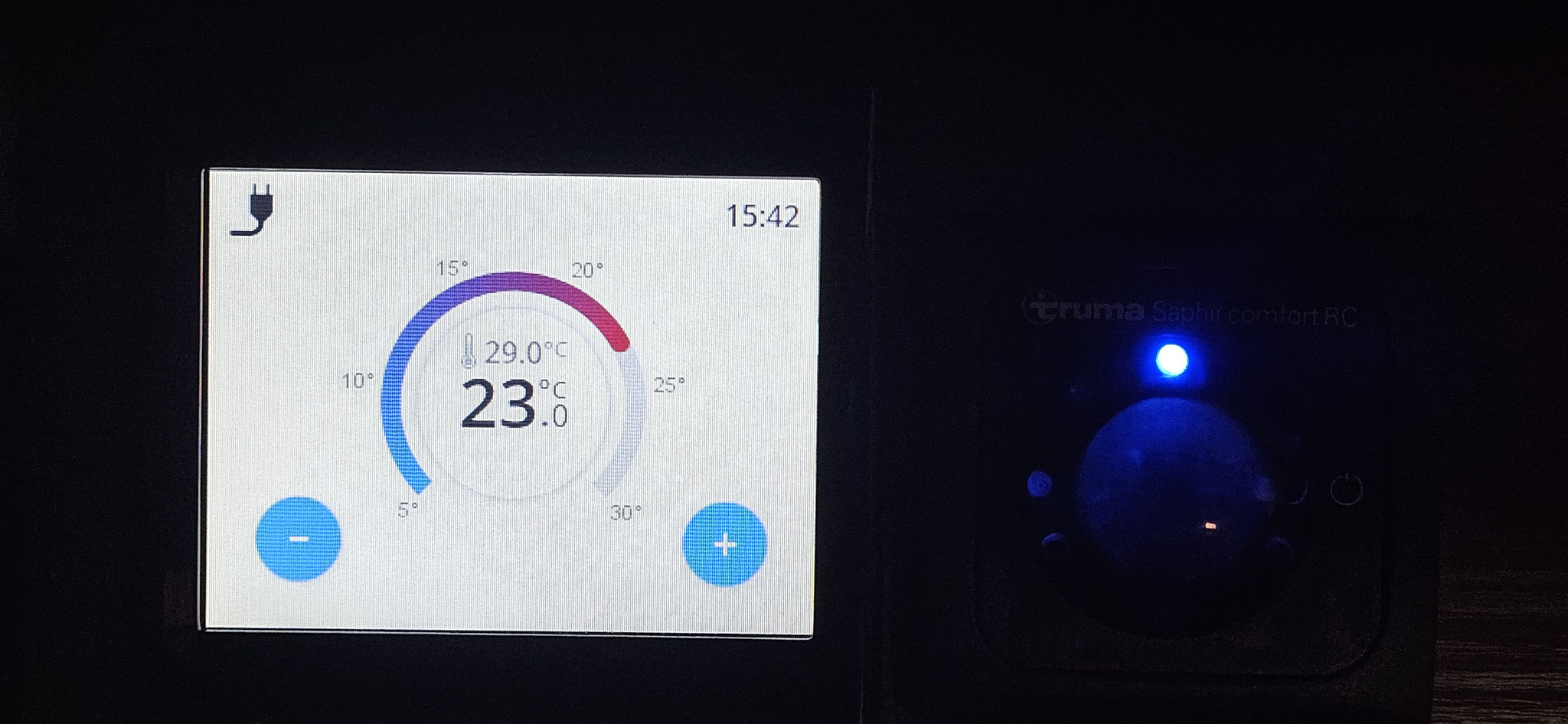 Übrigens - Klimaanlage funktioniert super