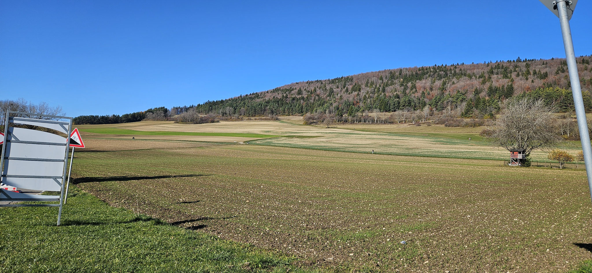 Die Sonne lacht...