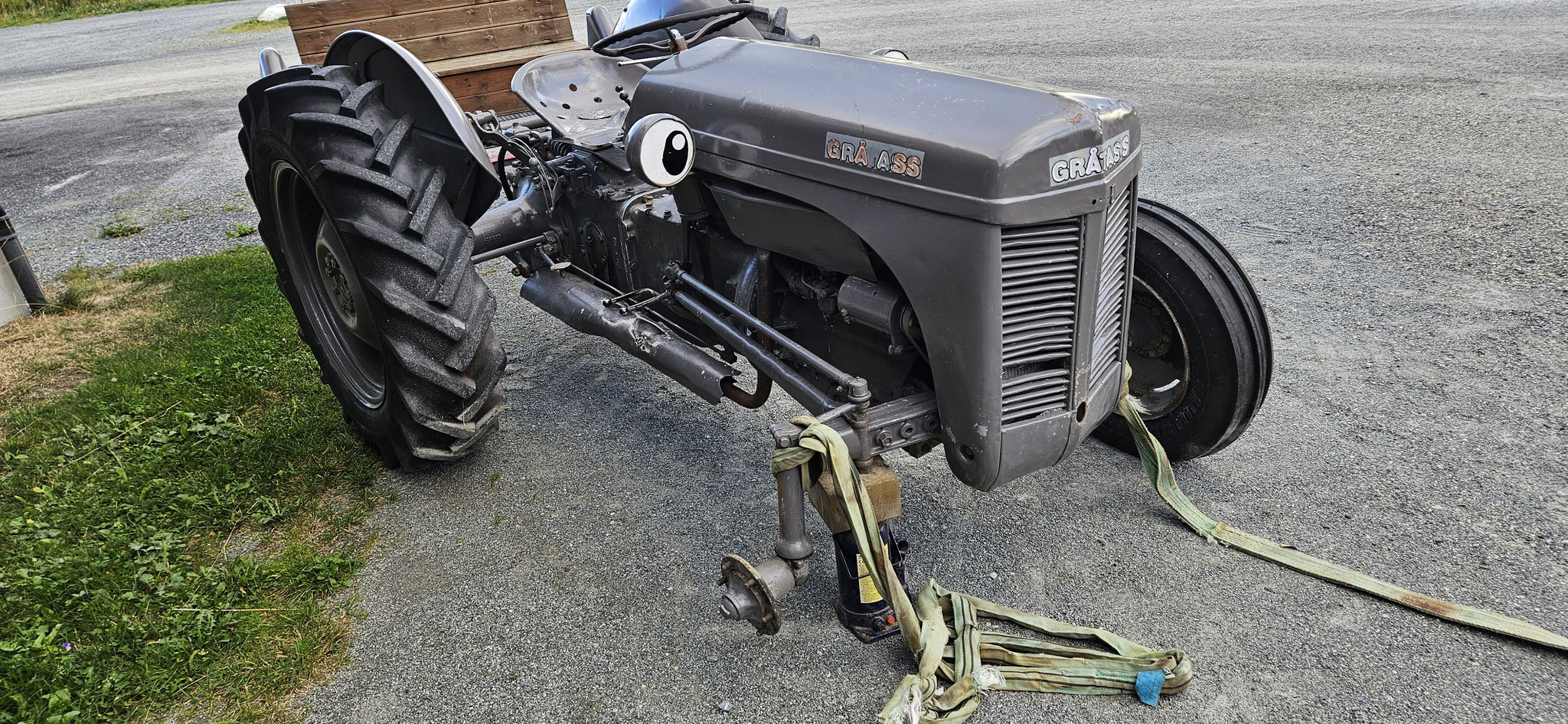 Hat der Traktor Augen?