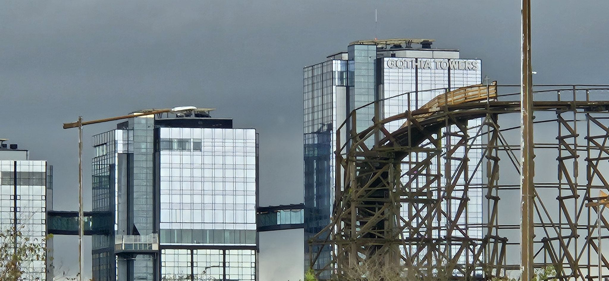 ...die Gebäude sind aber trotzdem eindrücklich