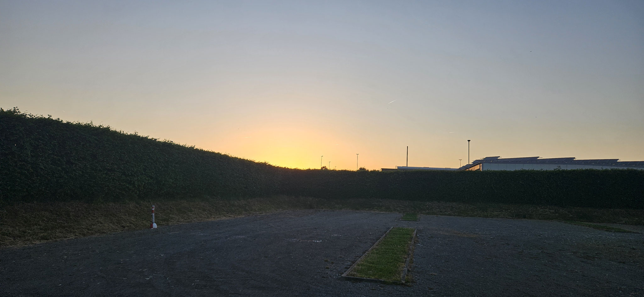 Sonnenuntergang in Walldürn...