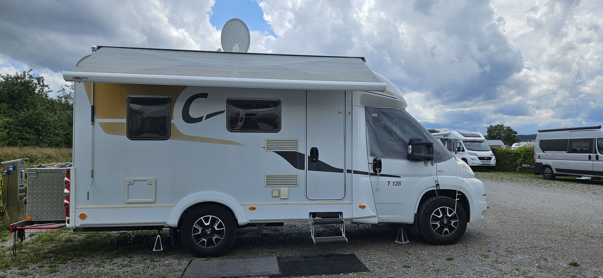 ...Doppelcamping macht auch so gute Lauen