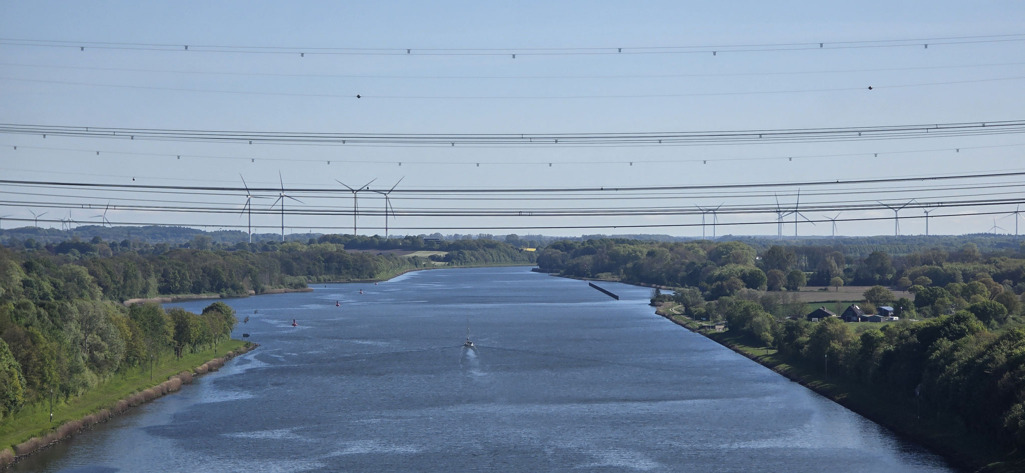 Da ist er - der Nord-Ostsee-Kanal