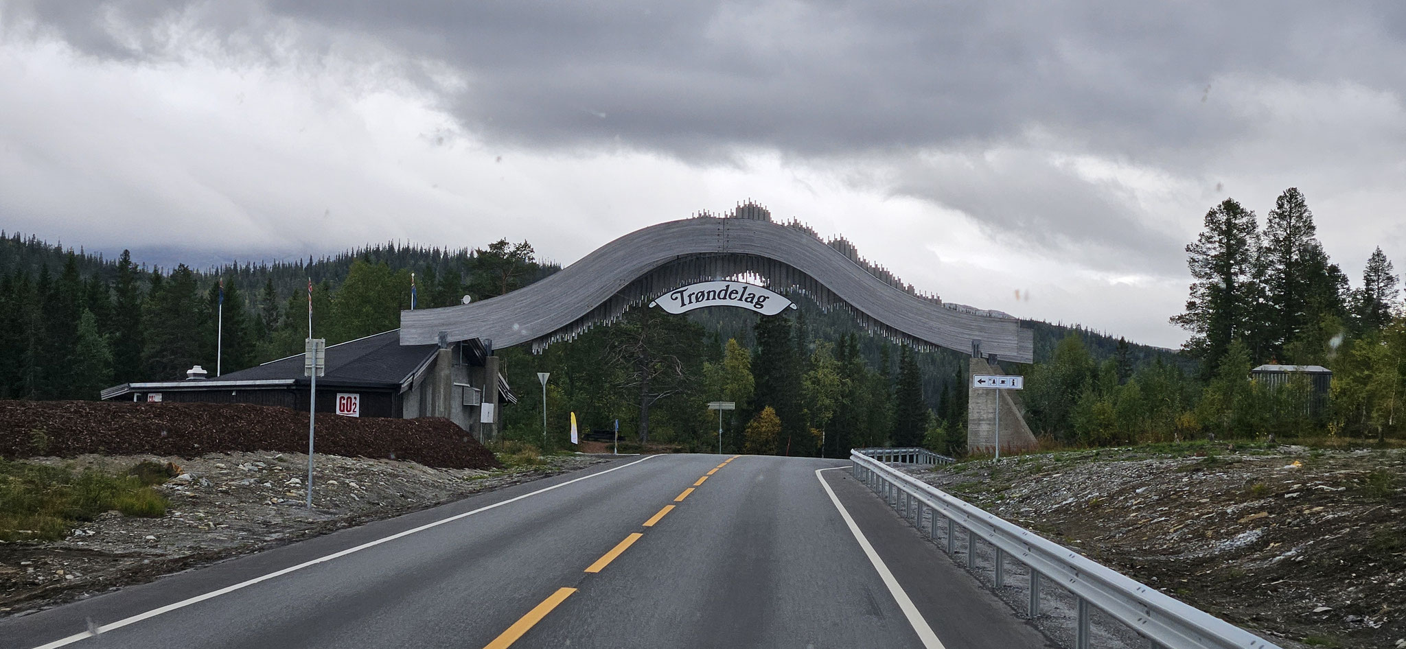 ...und kommen bereits nach Trøndelag - somit raus aus Nord-Norge