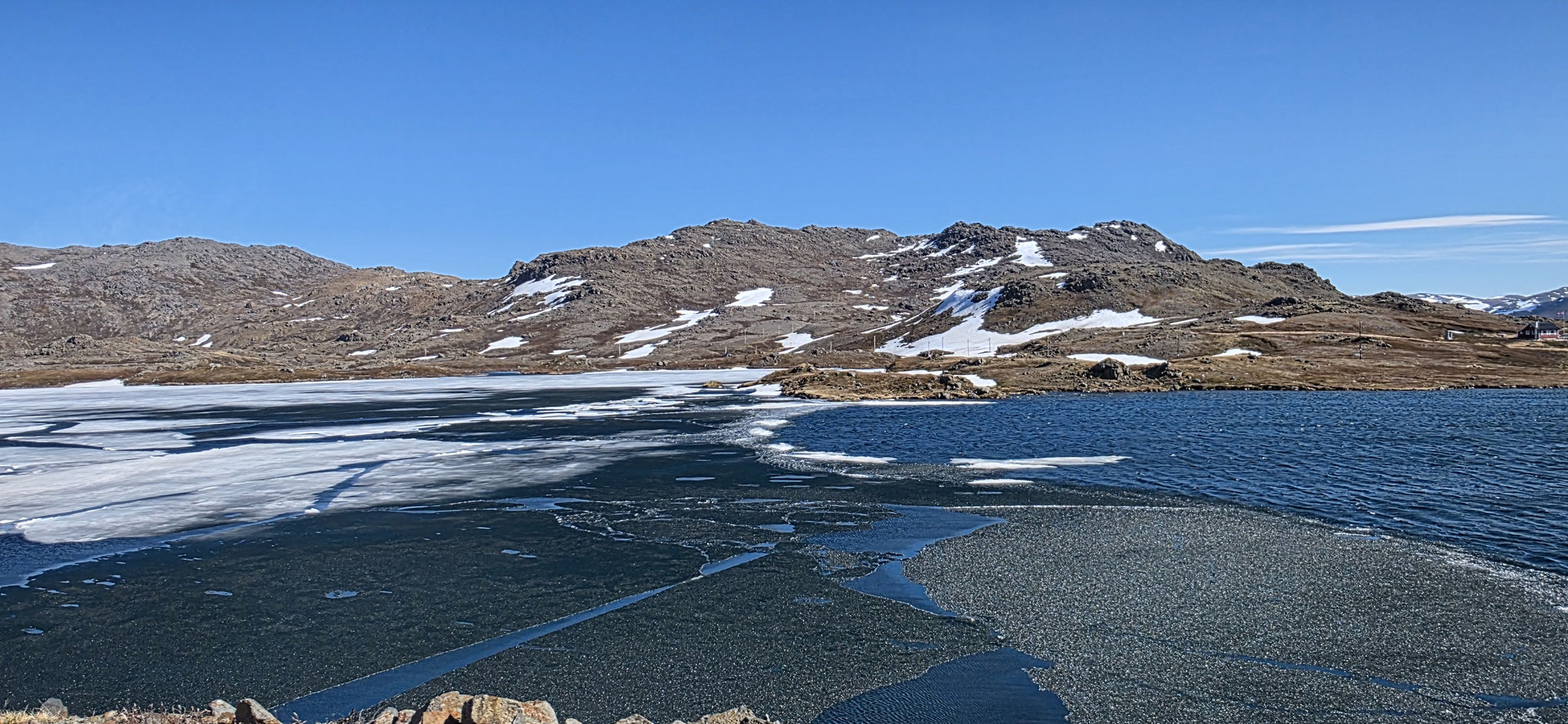 Gefrorene Seen