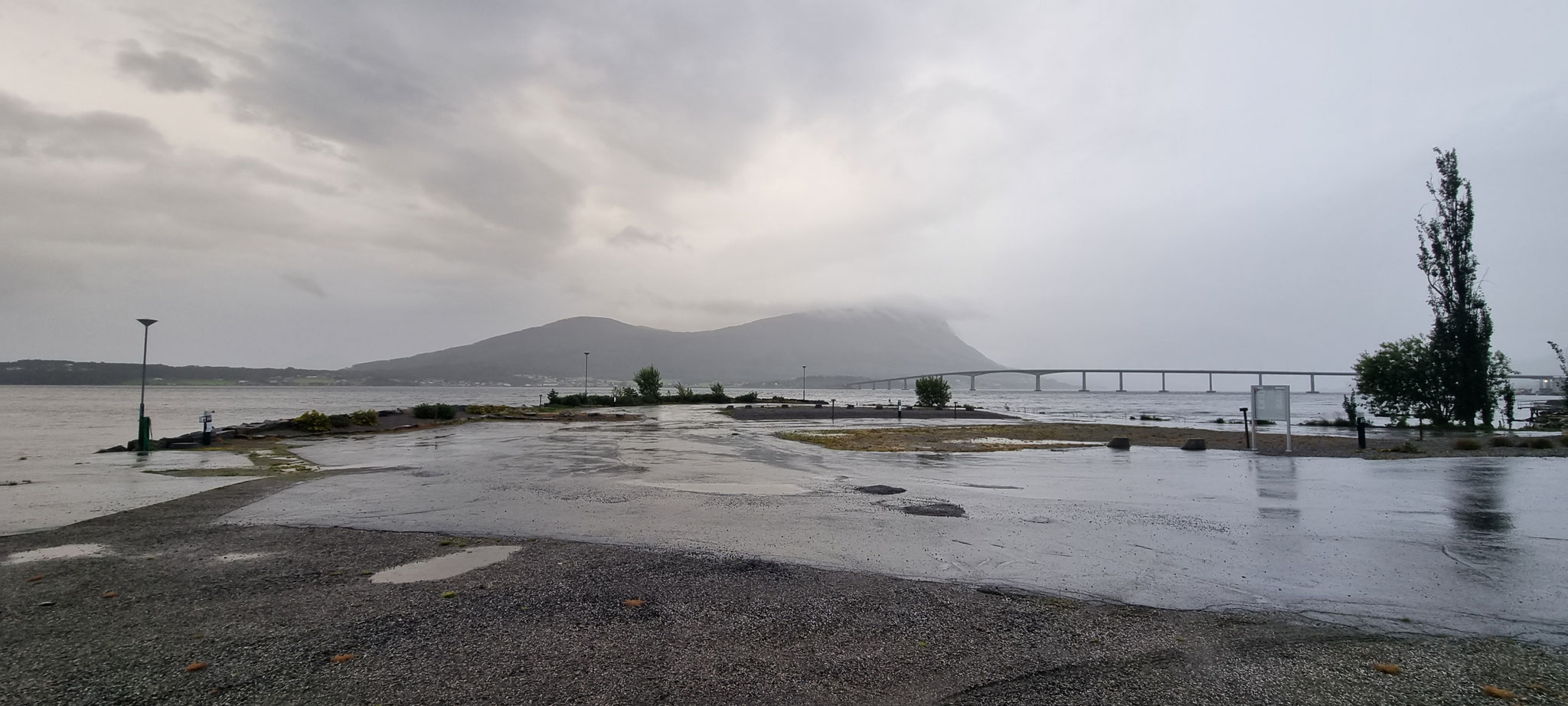 Heute schlafen wir in Vestnes...