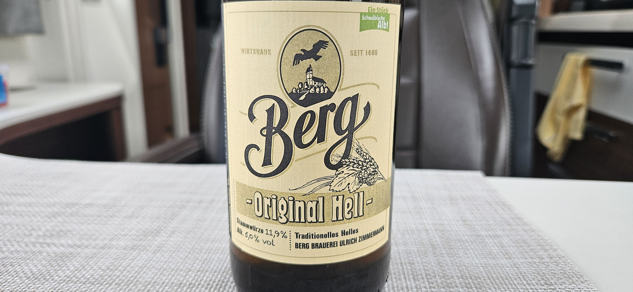 Ein Stellplatzbierchen muss sein