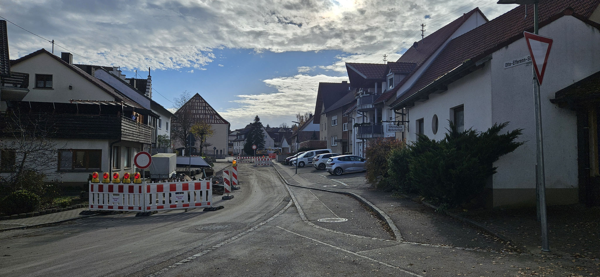 ...irgendwie durch die Baustelle