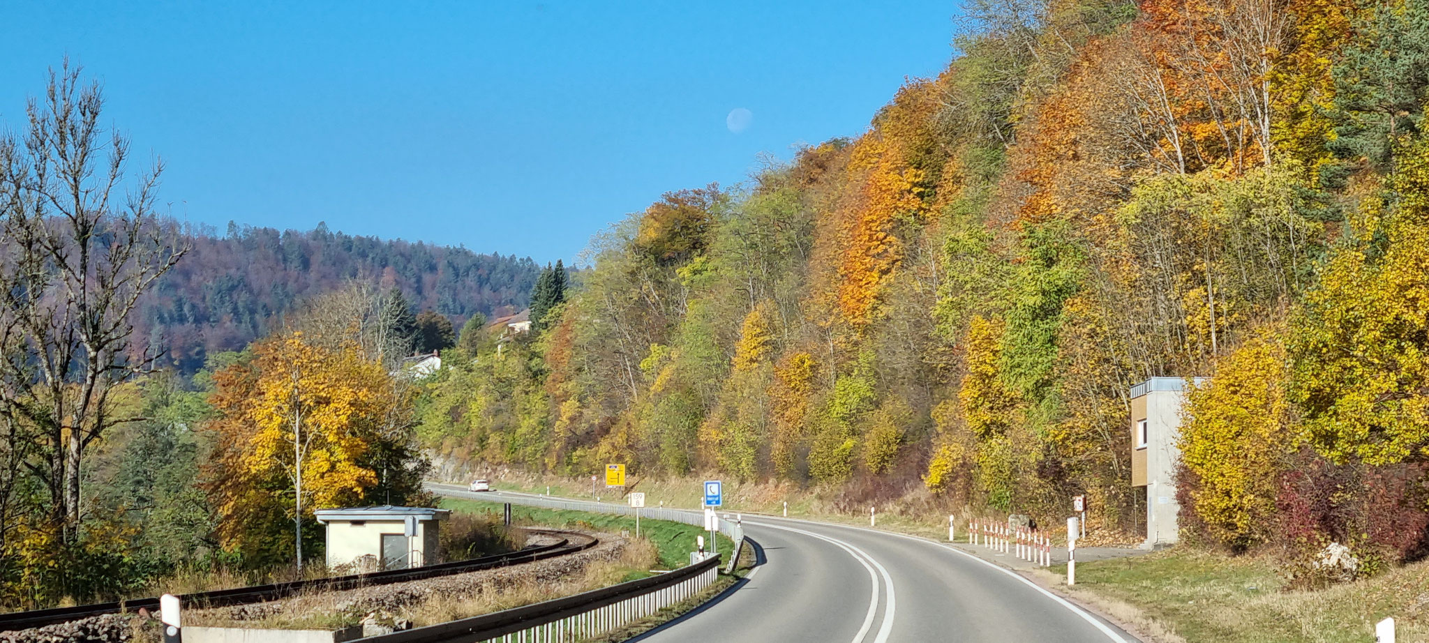 Herbstliche Stimmung Richtung Blumberg