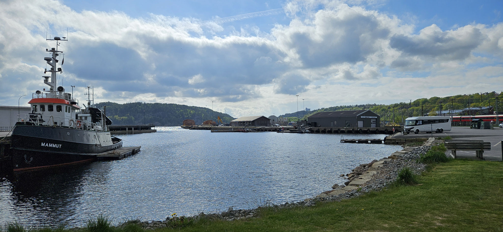 Die Bucht direkt bei unserem Stellplatz