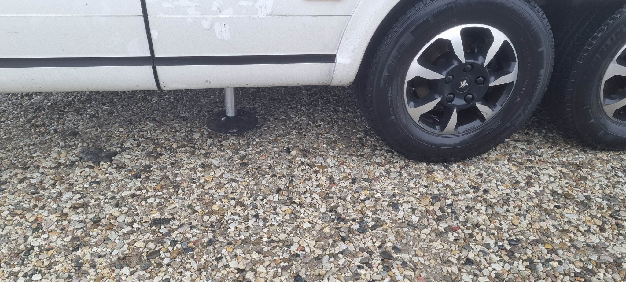Mist! Die Hubstütze lässt sich nicht mehr einfahren...