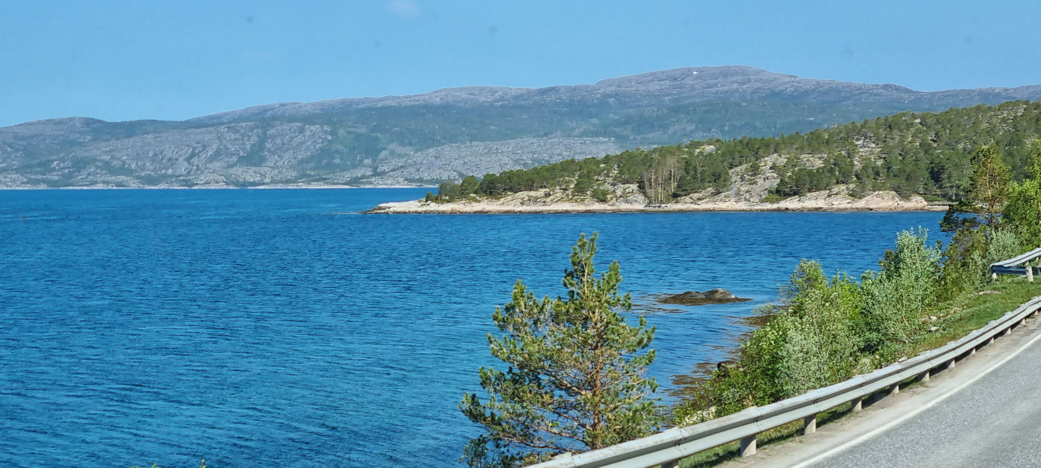 Türkisfarbene Fjorde - unglaublich schön!