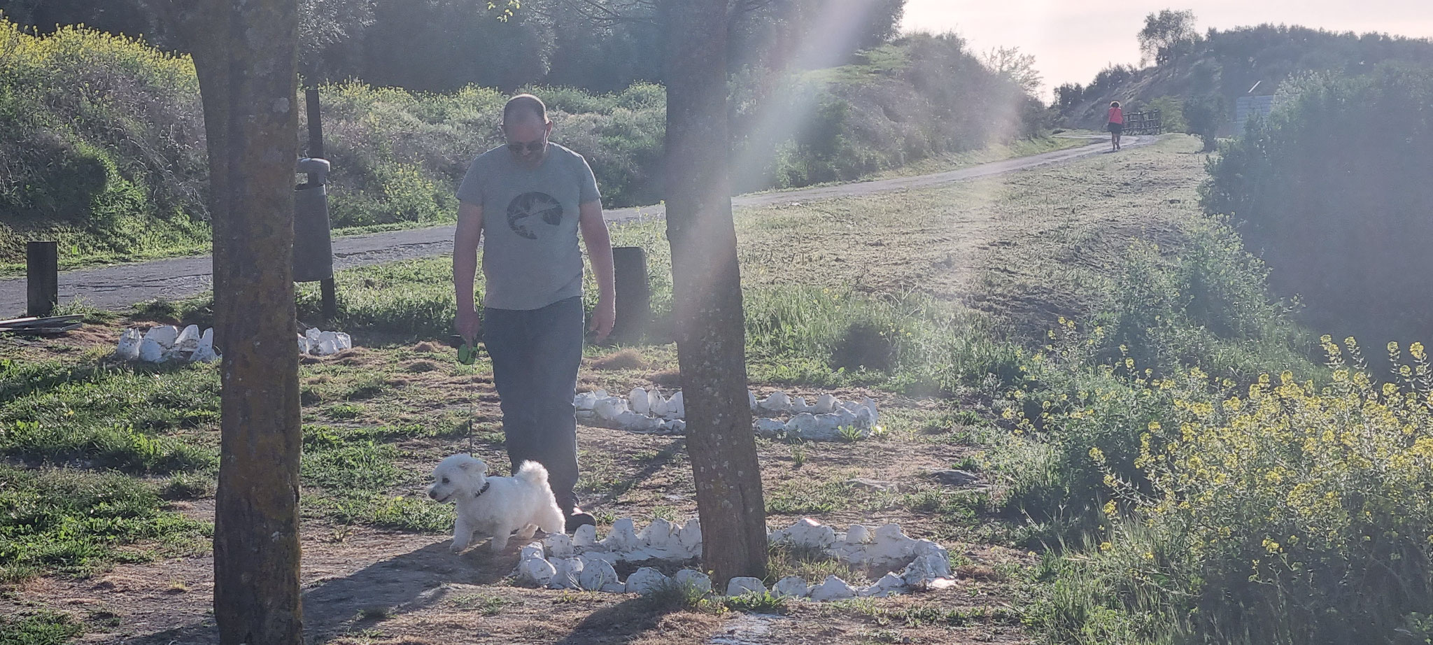 Spaziergang mit den Jungs am Abend