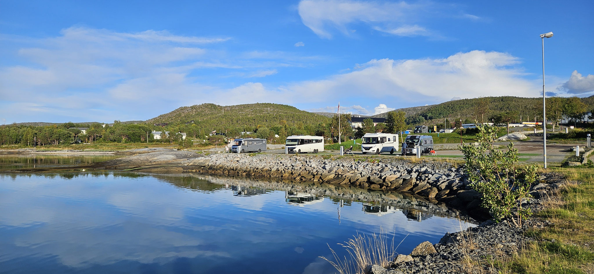 ...norwegisches Wetter an diesem Nachmittag