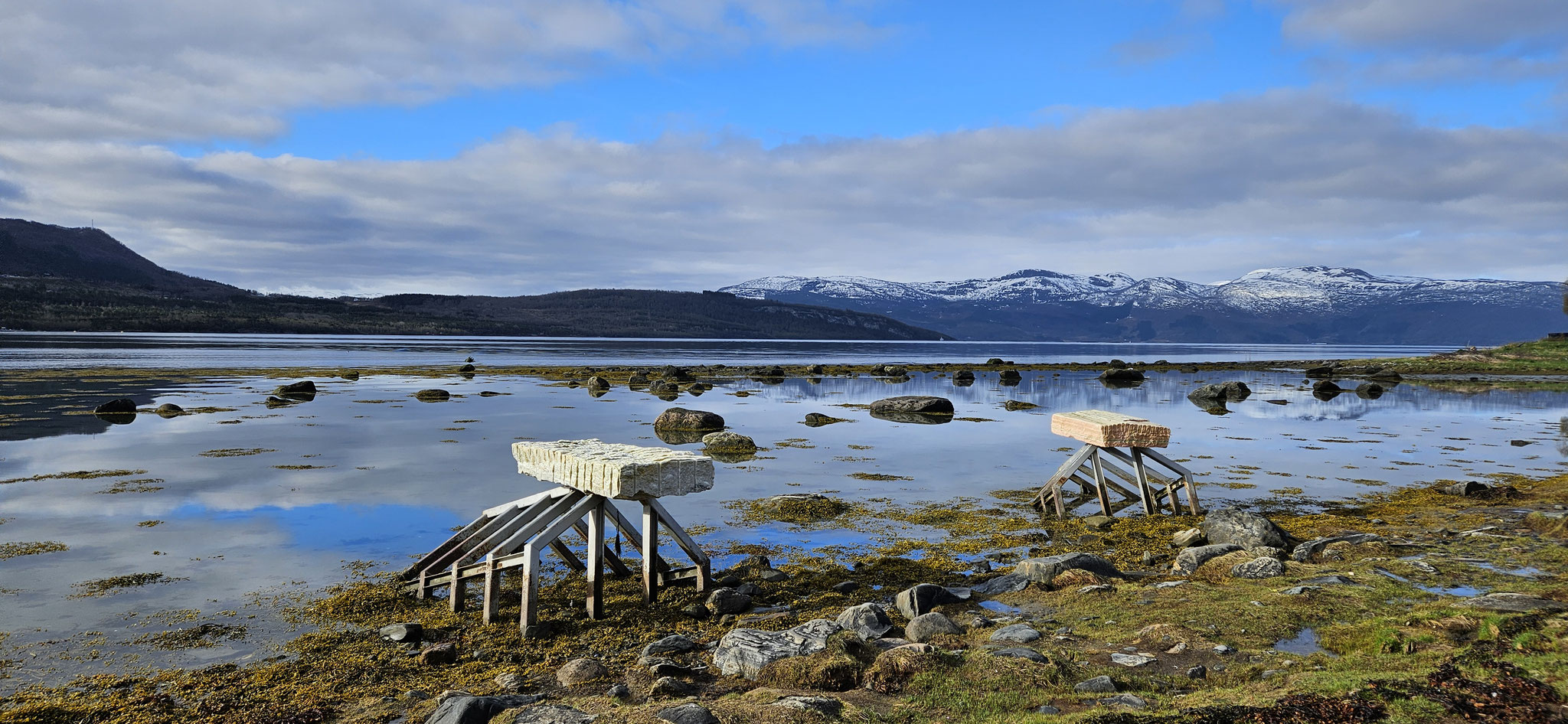 Kunst im Fjord