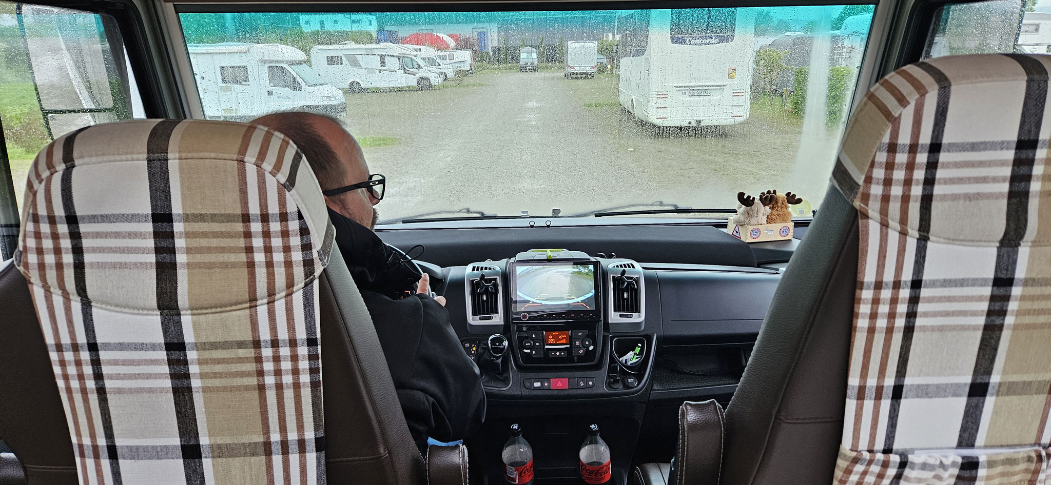 Wir machen uns auf den Heimweg