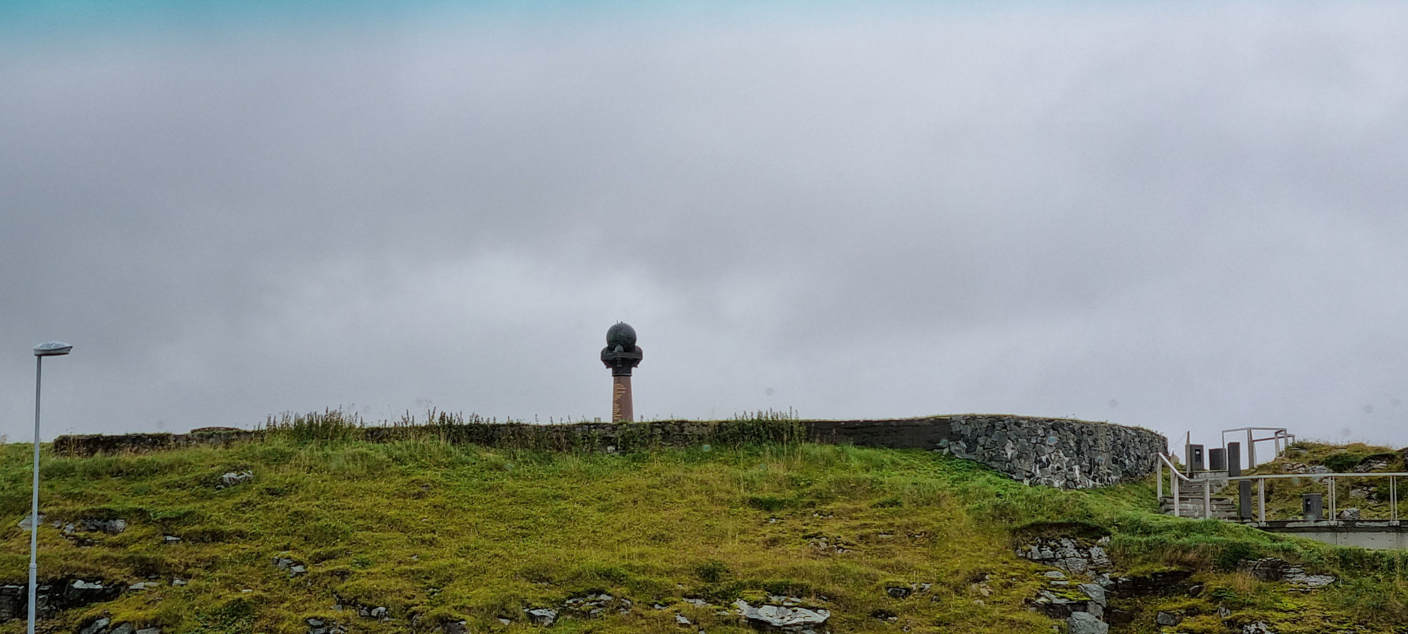 Meridiansäule in Hammerfest